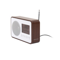 Budík a FM rádio Karlsson KA6036DW, 13cm